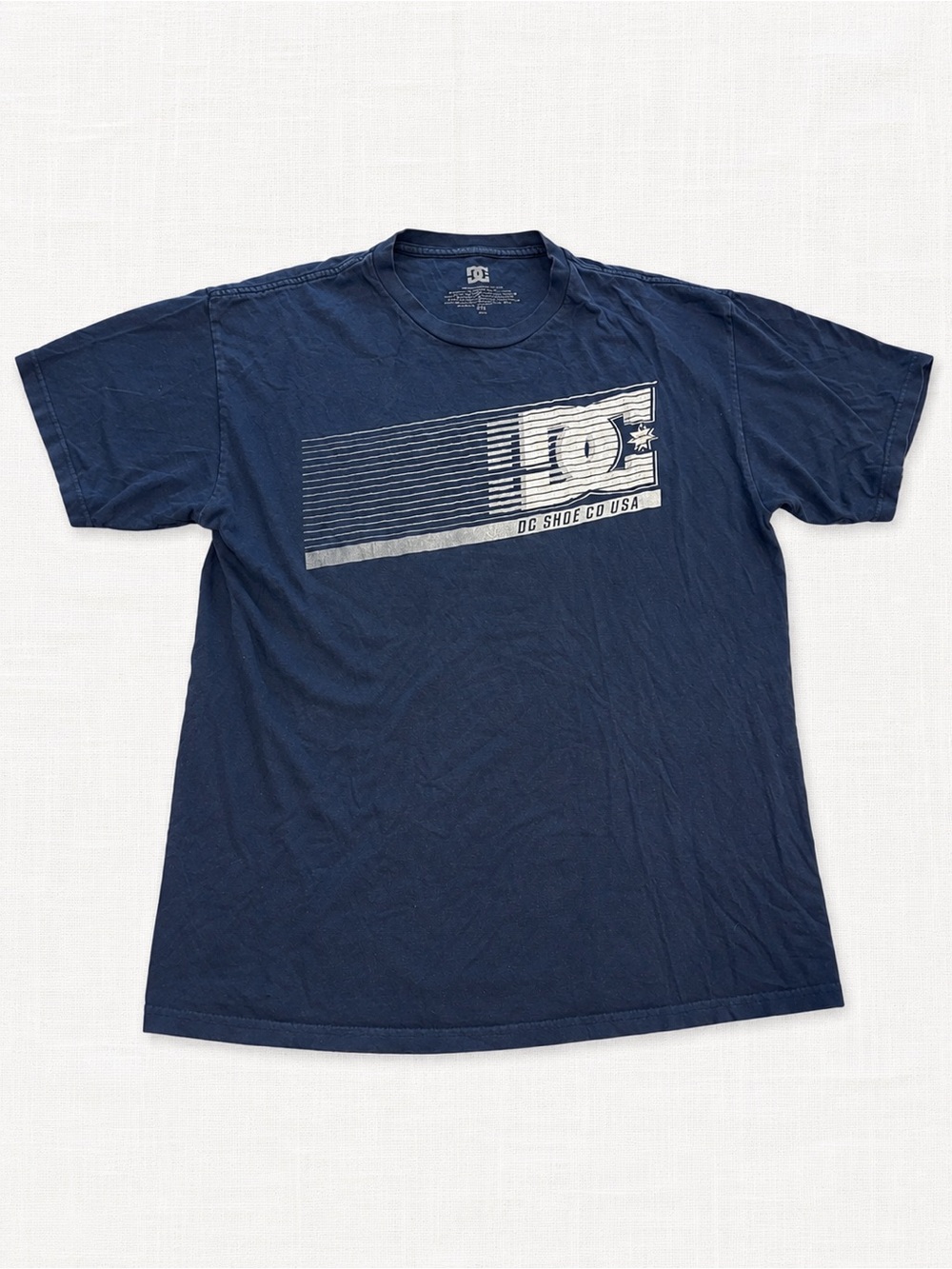 DC Black Graphic Logo Tee